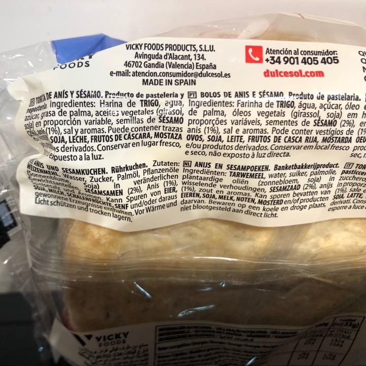 photo of Dulcesol Tortas de anís y Sésamo shared by @loula on  05 Oct 2025 - review