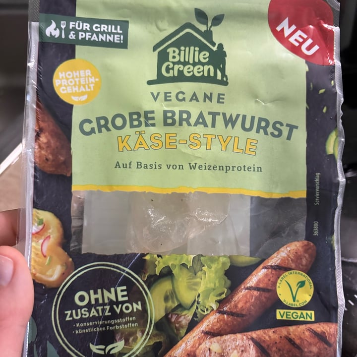 photo of Billie Green Bratwurst Käse-Style shared by @cindylala on  10 May 2025 - review