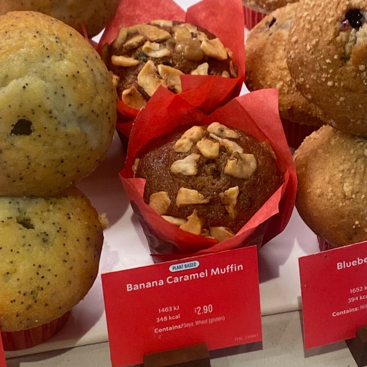 photo of Starbucks Banana Caramel Muffin shared by @meganthevegetable on  15 Nov 2023 - review