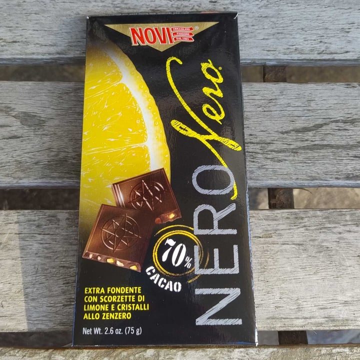 photo of Novi fondente nero limone e cristalli zenzero shared by @laverbena on  15 Apr 2024 - review