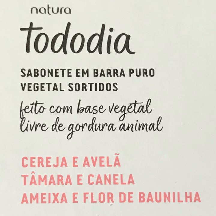 photo of Natura Sabonete tododia puro vegetal shared by @adriana-vr on  14 May 2024 - review