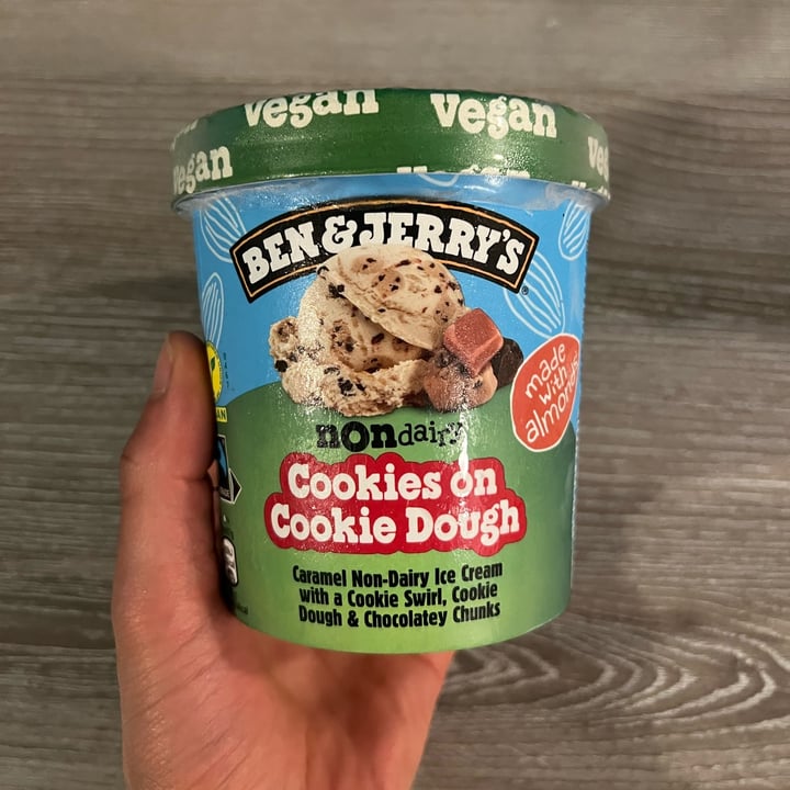photo of Ben & Jerry's cookies on cookies dought shared by @michbrhane on  31 May 2024 - review