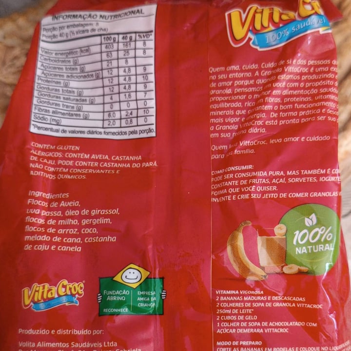 photo of Vitta croc granola Granola Vitta Croc shared by @tgargur on  05 Feb 2025 - review