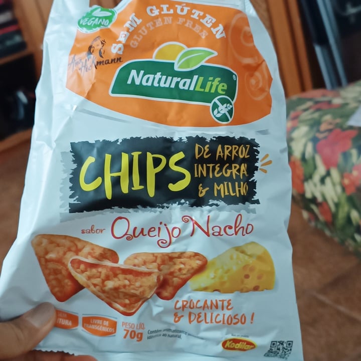 photo of Kodilar Natural Life Chips De Arroz - Queijo Nacho shared by @carlak on  25 Nov 2024 - review