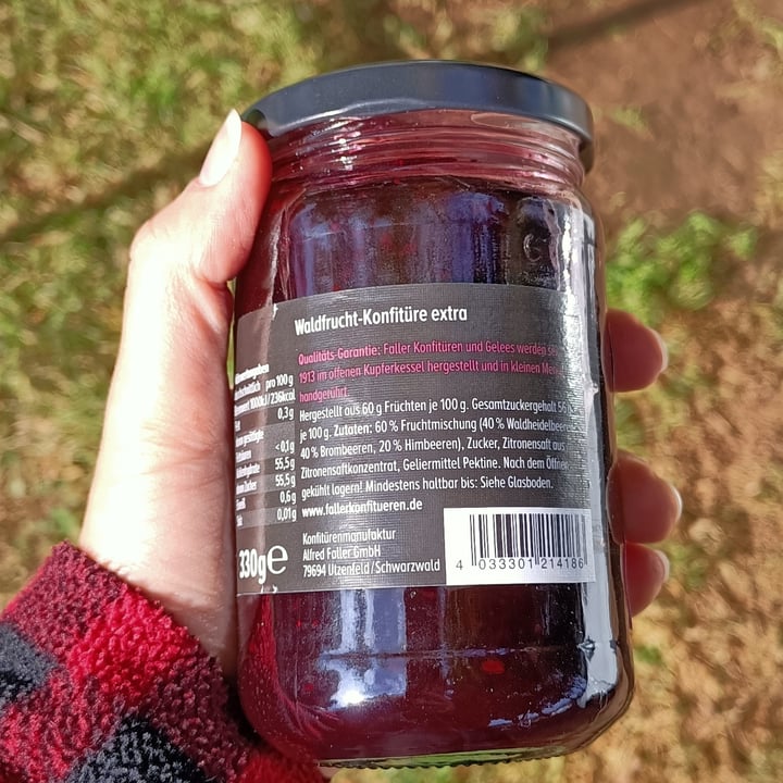 photo of Faller Waldfrucht Marmelade shared by @valeriedarkblue on  18 Aug 2023 - review