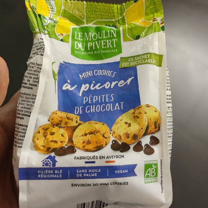photo of Le Moulin Du Pivert Mini Cookies À Picorer - Pépites De Chocolat shared by @kinggorilla on  04 Oct 2024 - review