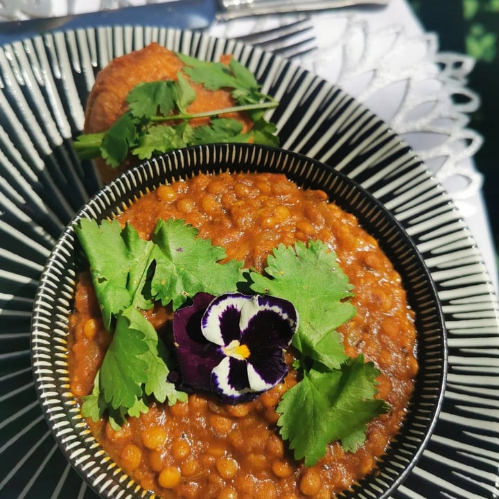 photo of NEKED FOOD Vetkoek With Cape Malay Lentil Curry shared by @vickysveganry on  02 Dec 2023 - review