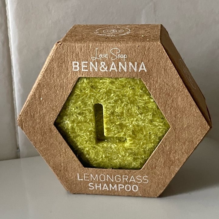 photo of Ben & Anna Shampoo Lemongrass shared by @angelvniello on  09 Apr 2024 - review