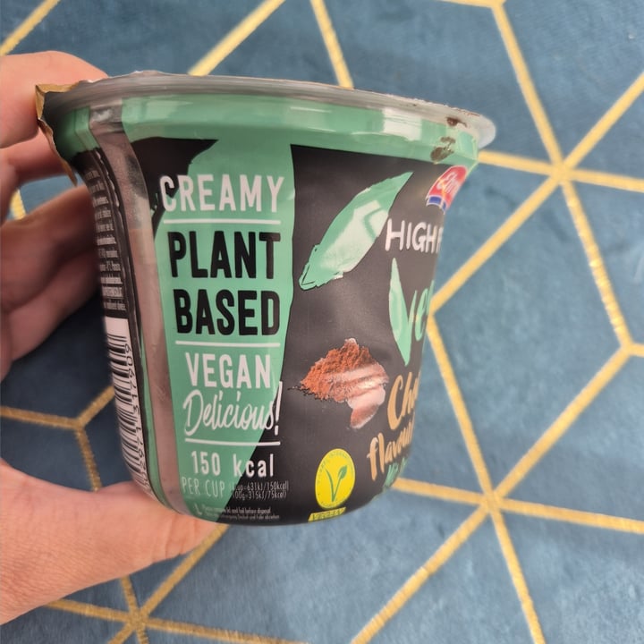 photo of Ehrmann High protein vegan chocolate flavour pudding shared by @enkelvegan on  07 Oct 2025 - review