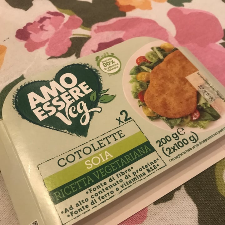 photo of Amo Essere Veg Cotolette soia shared by @pomodorini on  09 Sep 2023 - review