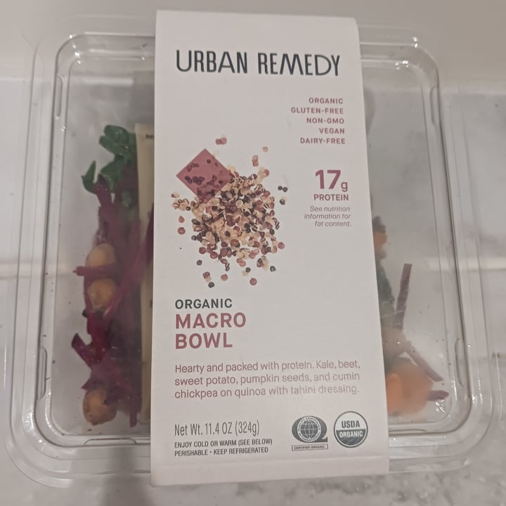 Urban Remedy organic macro bowl Review | abillion