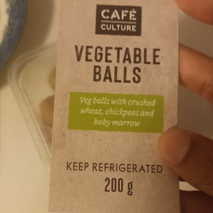 photo of Cafe culture Vegetable Balls shared by @fitnish on  26 Apr 2024 - review