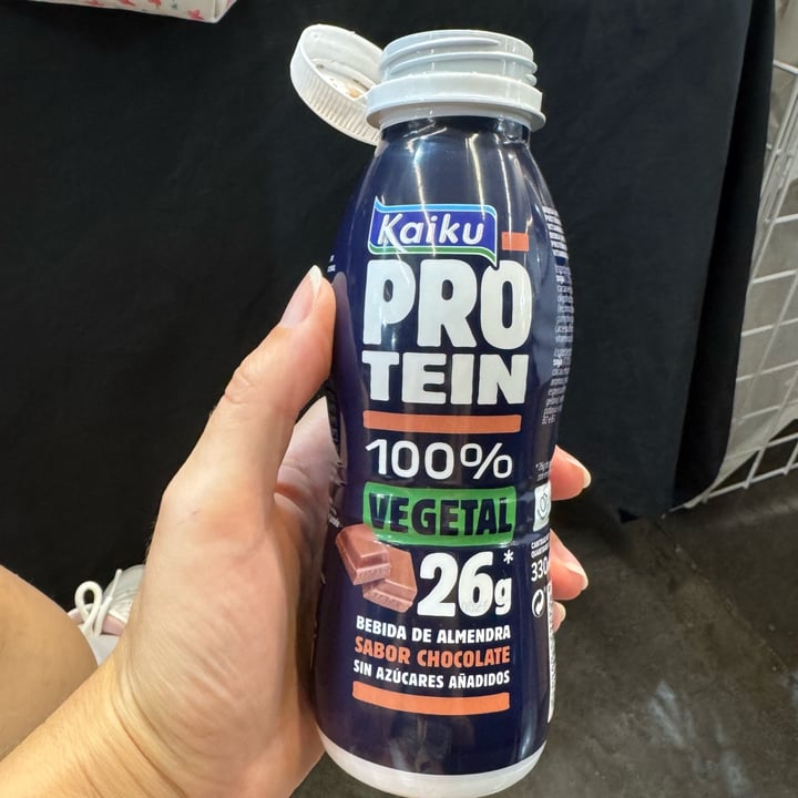 photo of Kaiku Protein Bebida de Almendra sabor Chocolate shared by @millito on  23 Jul 2025 - review