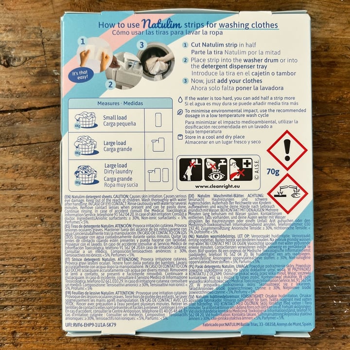 photo of Natulim Detergente En Tiras Floral shared by @chiadefe on  15 May 2025 - review