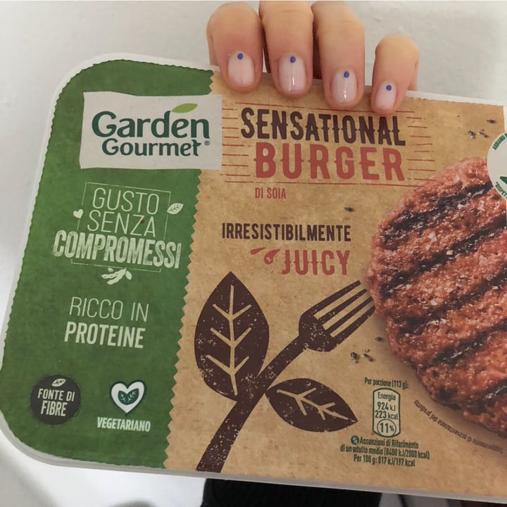 photo of Garden Gourmet Sensational Burger shared by @frappa on  22 Apr 2024 - review