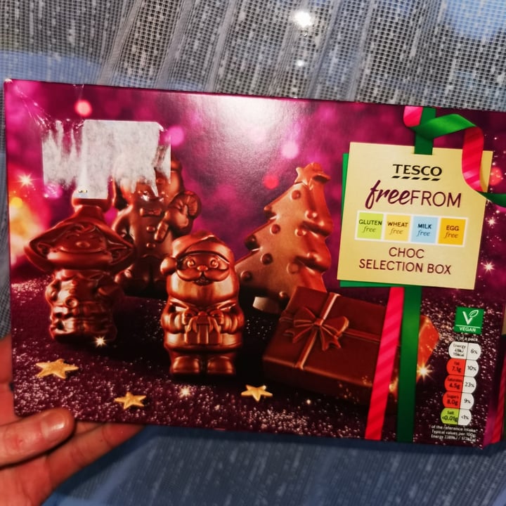 photo of Tesco Free From Choc Selection Box shared by @eilishhassett on  28 Dec 2023 - review