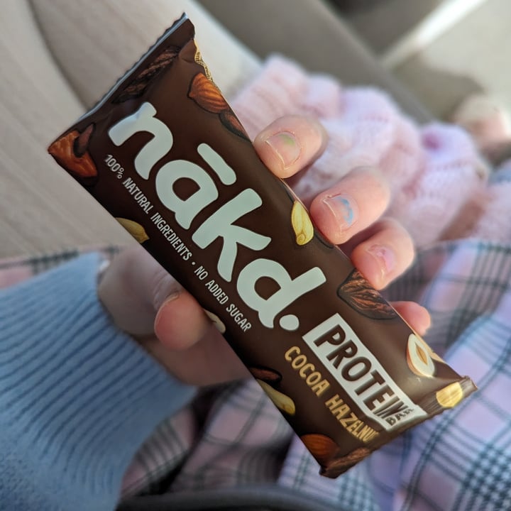 photo of Nākd. protein bar chocolate hazelnut shared by @sugarrrbunniii on  05 Mar 2024 - review