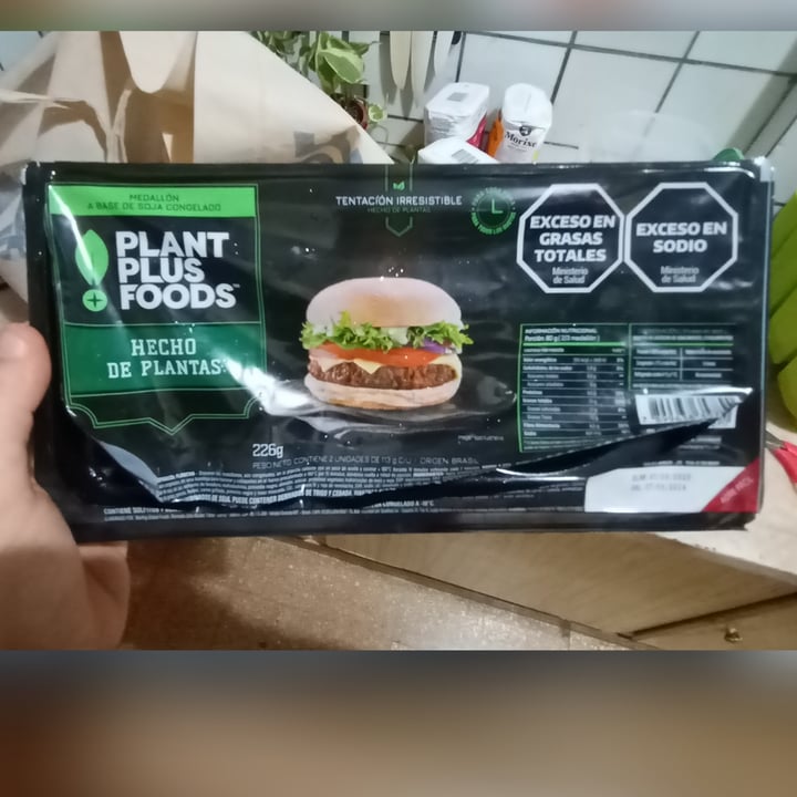 photo of Plant Plus Foods Medallón A Base De Soja Congelado shared by @aldyflorent on  27 Jan 2024 - review