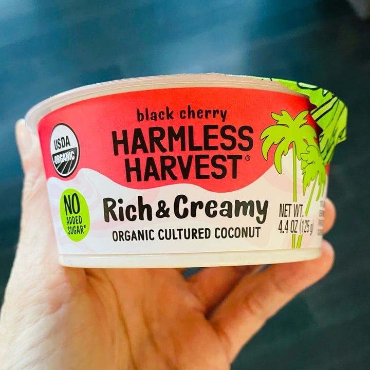 photo of Harmless Harvest Black Cherry Rich & Creamy Organic Cultured Coconut shared by @beckyyy on  30 Apr 2024 - review