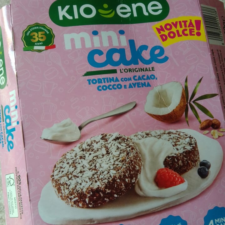 photo of Kioene kioene mini cake Tortina con cacao, cocco e avena shared by @robertaboschi on  17 Oct 2023 - review