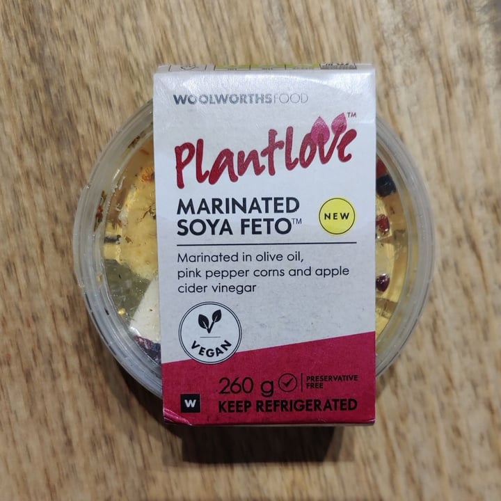 photo of Woolworths Plantlove Marinated Soya Feto shared by @christo on  07 Jan 2024 - review