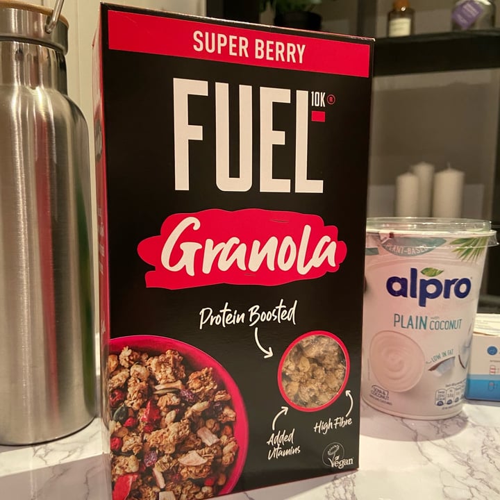 photo of Fuel 10k Super Berry protein boosted granola shared by @fxk on  03 Sep 2023 - review