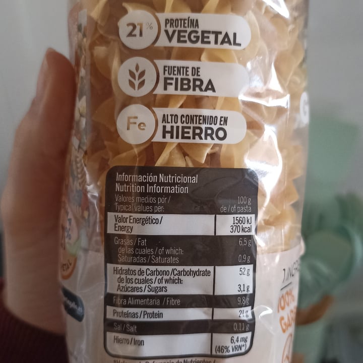 photo of Gallo Nature Pasta Espirales Garbanzo shared by @leiremarcs on  13 Mar 2025 - review