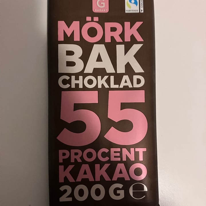 photo of Garant Mörk Bak Choklad shared by @lucciola on  04 Oct 2025 - review