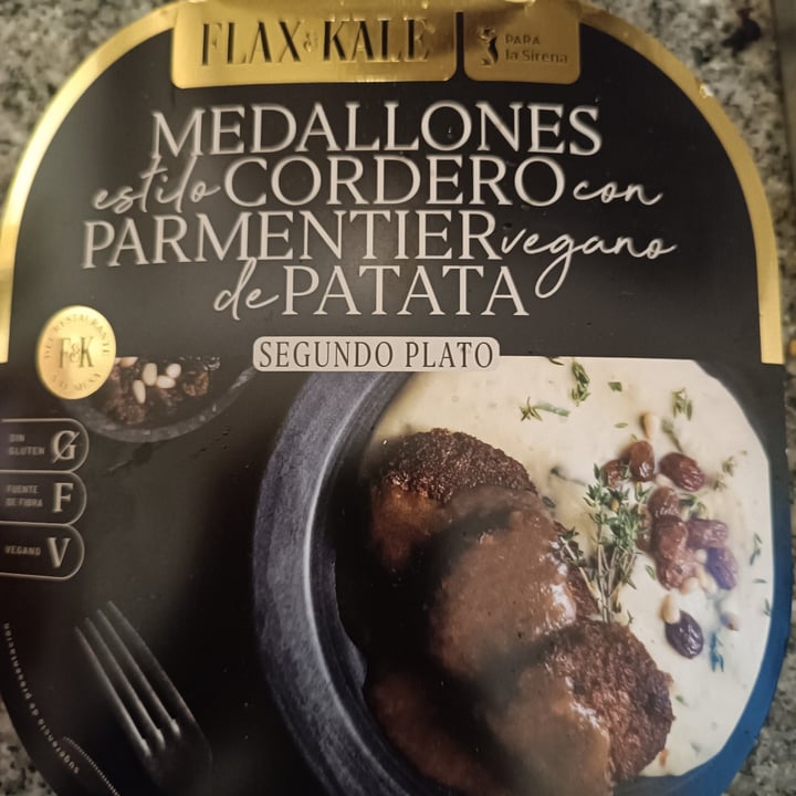 photo of Flax & Kale medallones estilo cordero con parmentier vegano de patata shared by @eli-trujillo on  30 Nov 2023 - review