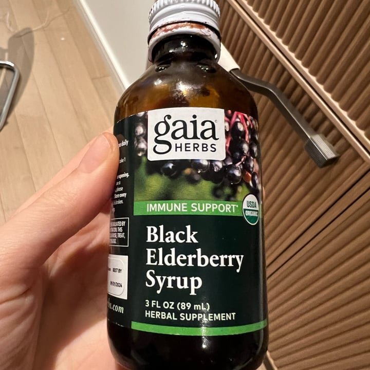 photo of Gaia herbs Gaia Herbs Black Elderberry Syrup shared by @whyieatplants on  06 Mar 2024 - review