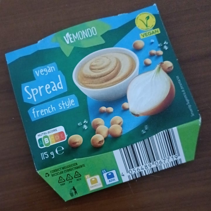 photo of Vemondo Cream spread french Style shared by @vegumii on  13 Jul 2025 - review