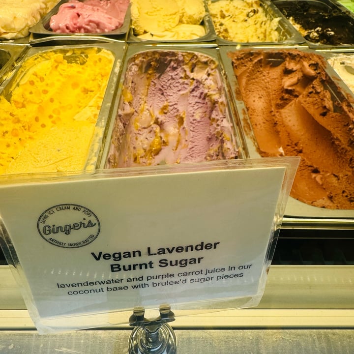 photo of Ginger's Divine Ice Creams Vegan Lavender And Burnt Sugar Ice Cream shared by @lonica on  10 Apr 2024 - review