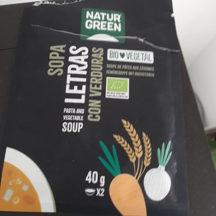 photo of NATUR GREEN Sopa de letras con verduras shared by @cambra on  05 May 2024 - review