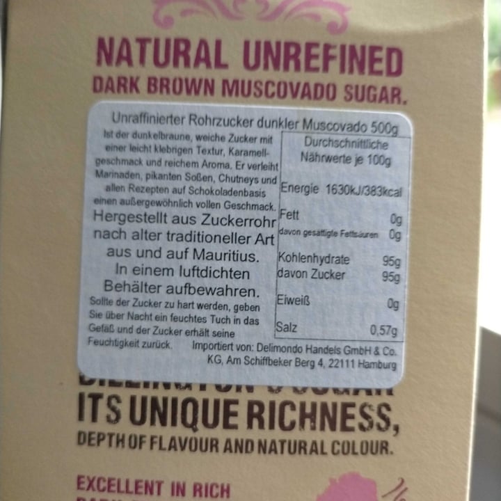 photo of Billington's DARK BROWN MUSCOVADO SUGAR shared by @zimtundingwer on  30 Aug 2023 - review
