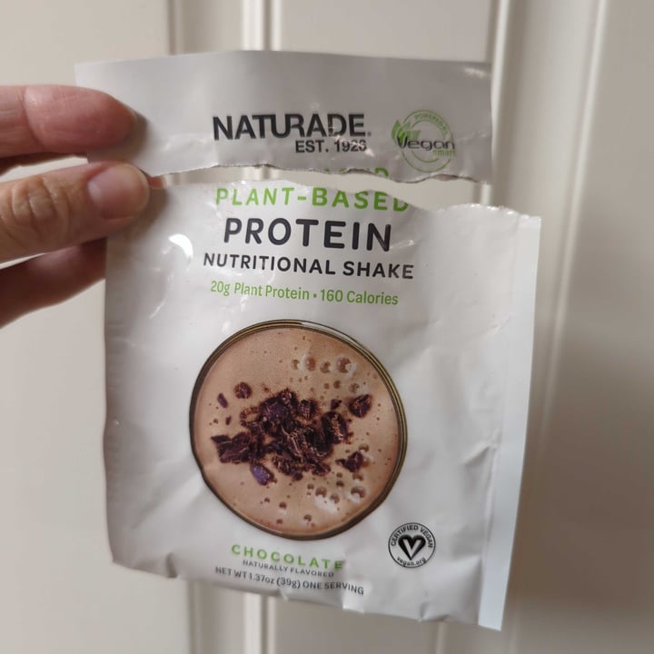 photo of Naturade planted based protein shake chocolate shared by @regimack on  14 Apr 2024 - review