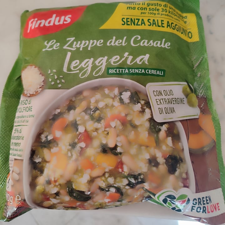 photo of Findus Zuppa leggera con riso di cavolfiore shared by @athoucha on  04 Mar 2025 - review