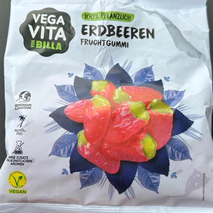 photo of Vegavita erdbeeren fruchtgummi shared by @wildeblicke on  03 May 2024 - review