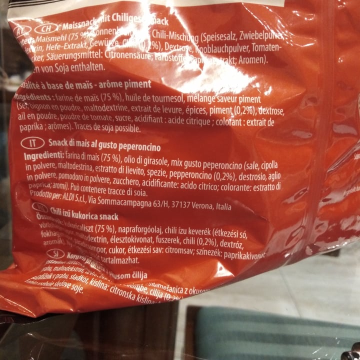 photo of Snack Fun tortilla chips chili shared by @francescovegan on  26 Jul 2024 - review