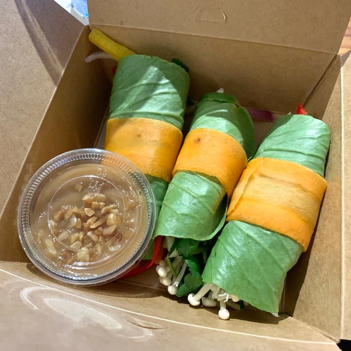 photo of Pho Brighton Spicy Salad Rolls shared by @vegpledge on  24 Mar 2024 - review