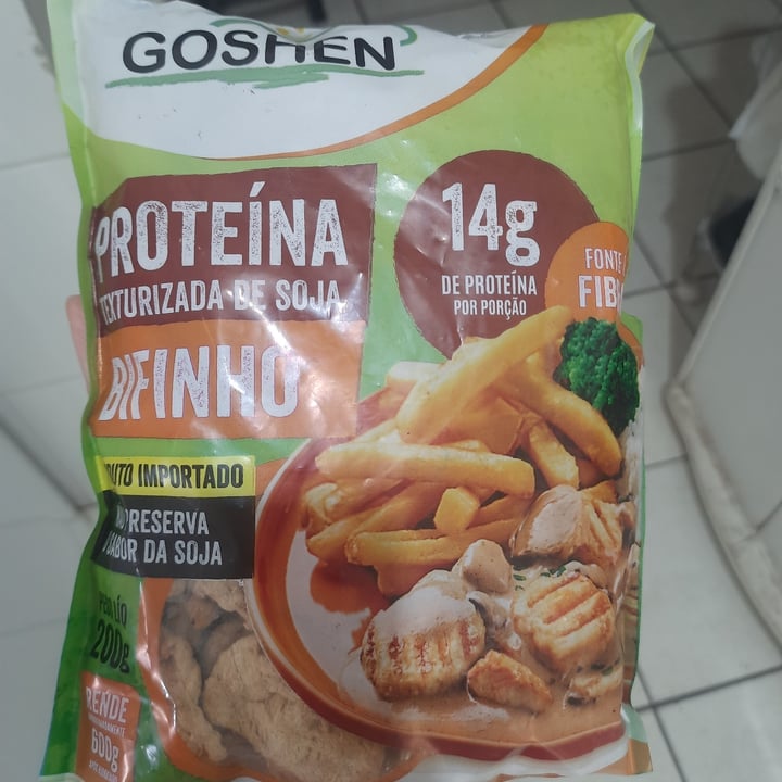 photo of Goshen Proteína texturizada de soja bifinho shared by @patysouza on  04 Mar 2025 - review