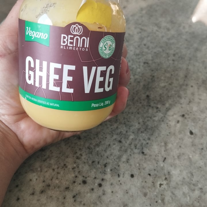 photo of Benni alimentos Ghee Veg shared by @elianecarvalho on  08 Jun 2024 - review