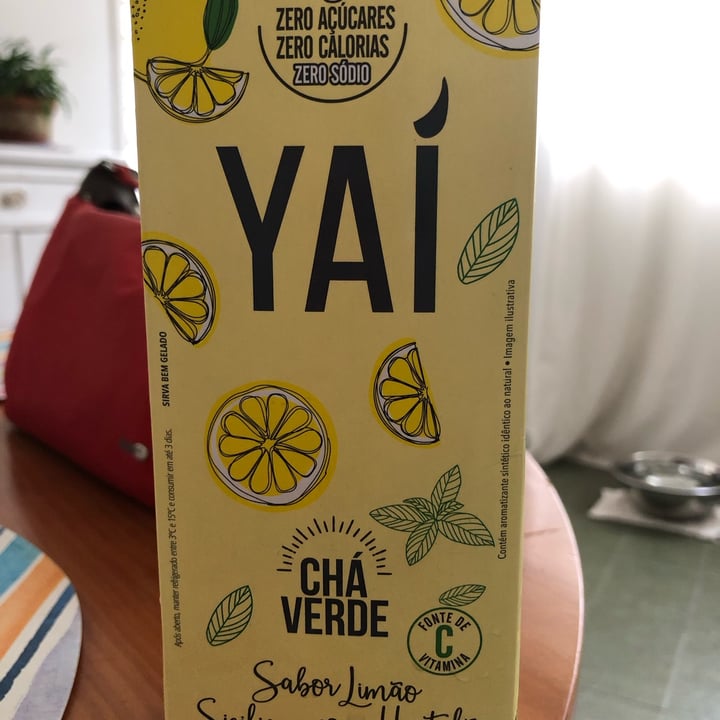 photo of Yaí Chá Verde Sabor Limão Siciliano Com Hortelã - 1L shared by @fernanda-81 on  10 Dec 2023 - review