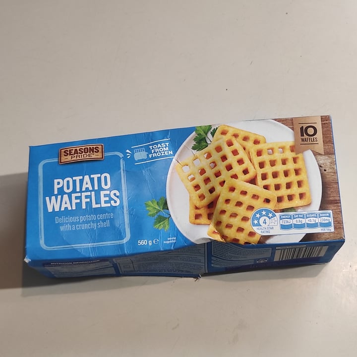 photo of Seasons Pride Potato Waffles shared by @jesseats on  22 Aug 2023 - review