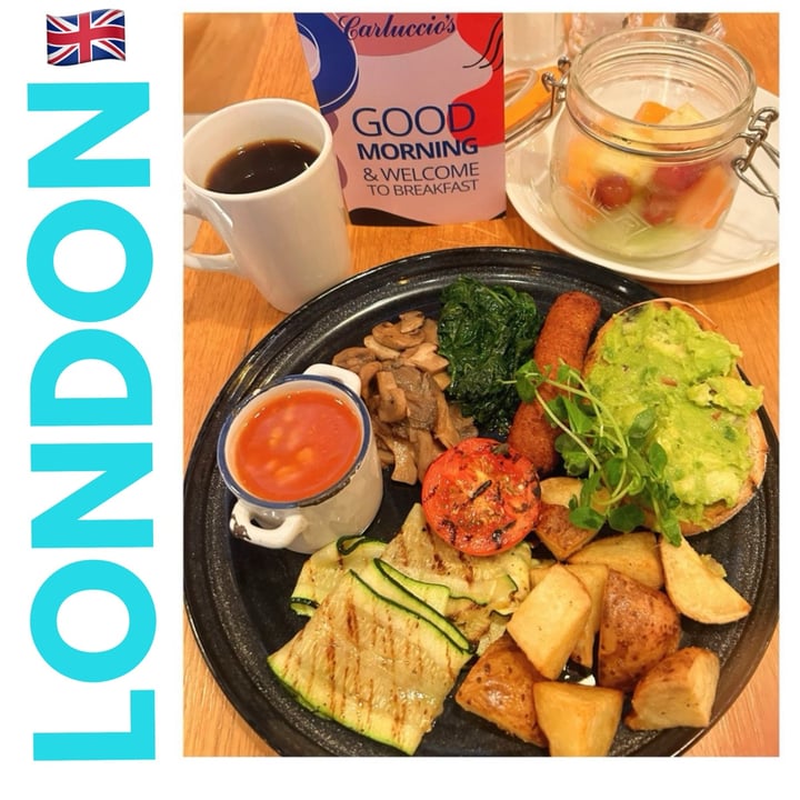 photo of Carluccio's - Marriott Heathrow Vegan Breakfast shared by @cosmicgalaxygirl on  18 Dec 2023 - review