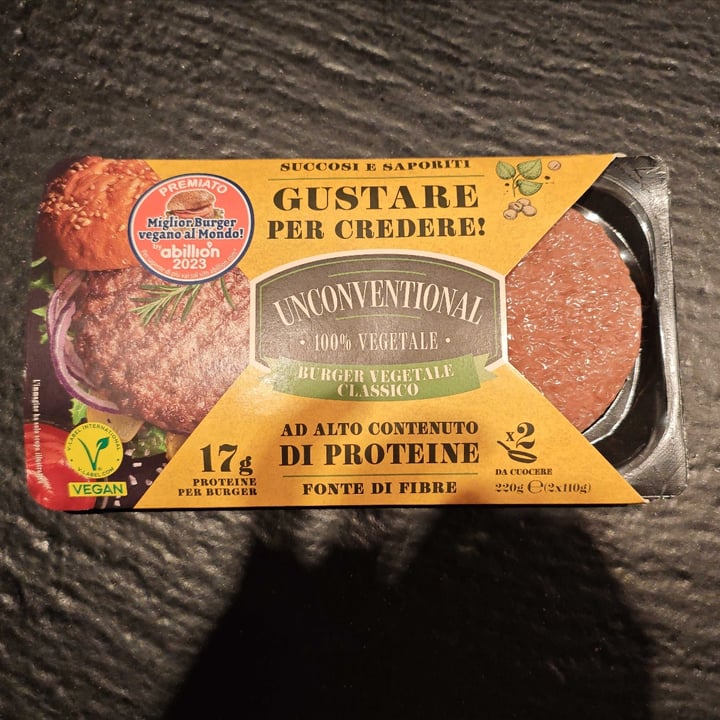 photo of Unconventional Burger Vegetale Classico - Classic Burger shared by @gaetag on  01 Oct 2024 - review