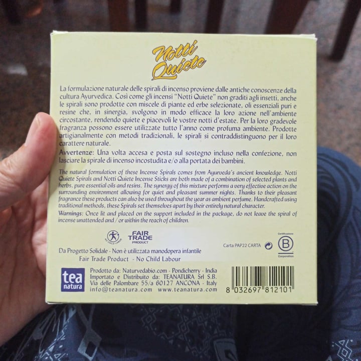 photo of Tea Natura Notti quiete shared by @b3tty on  17 Jul 2025 - review