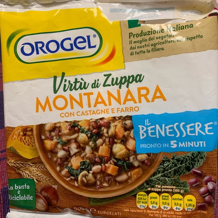 photo of Orogel Virtù di zuppa - Montanara shared by @mamaddi on  08 Feb 2024 - review