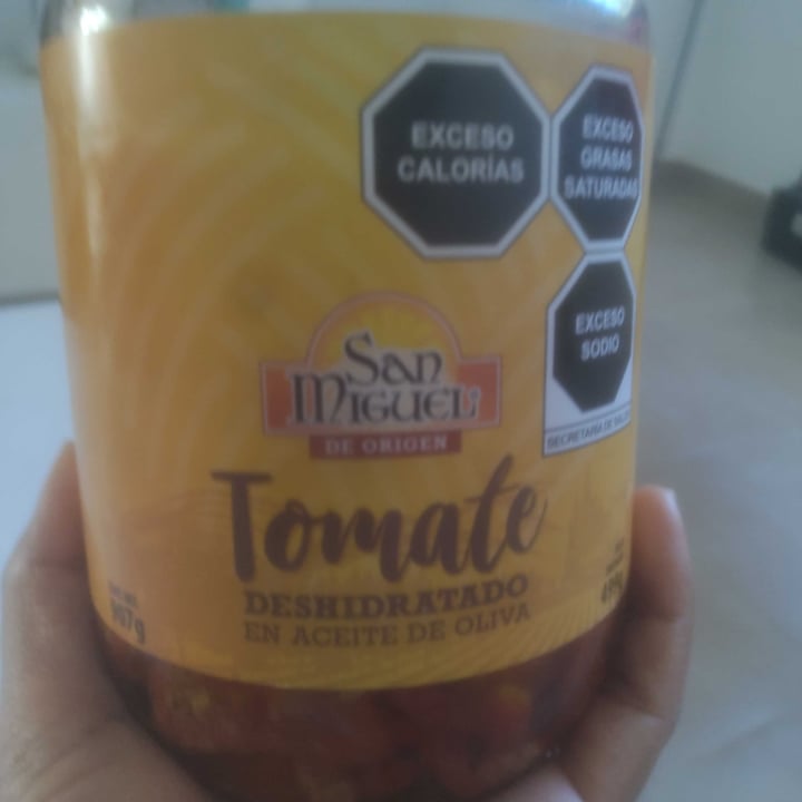 photo of San Miguel de origen Tomate Deshidratado En Aceite De Oliva shared by @jossiearlette on  31 Mar 2024 - review