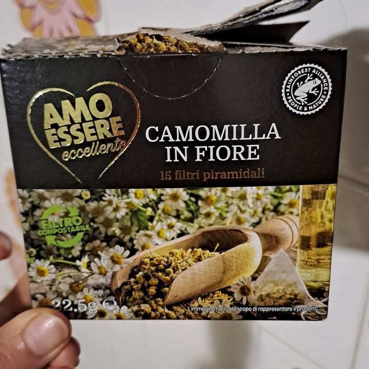 photo of Amo essere eccellente camomilla in fiore shared by @vegantizi on  30 Nov 2024 - review