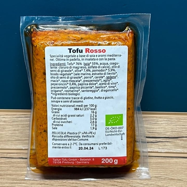 photo of Taifun Tofu Rosso shared by @annaberger on  08 May 2024 - review